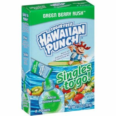 Hawaiian Punch Green Berry Rush Singles-to-Go: Delicious Hydration On-the-Go