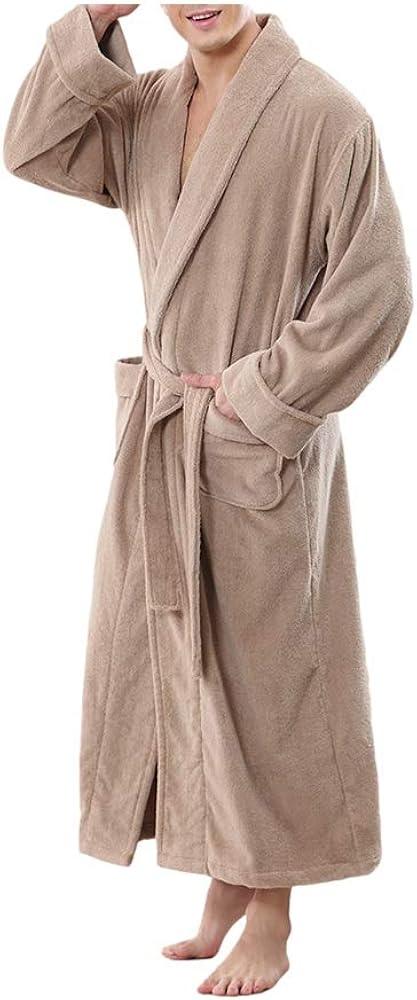 Luxurious Absorbent Terry Cloth Bath Robe for Ultimate Comfort