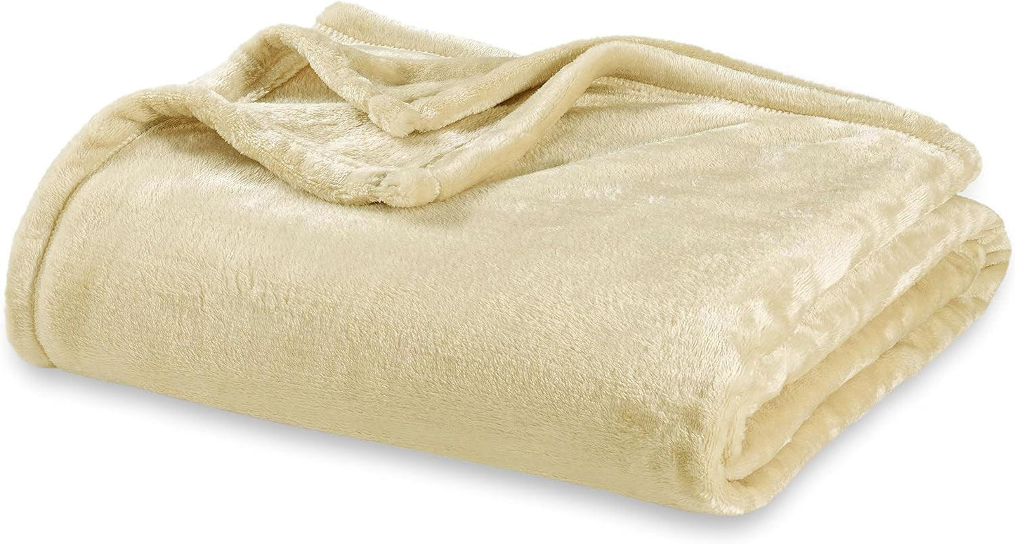 Premium Fire Retardant Fleece Twin Blanket - Cozy, Safe, and Durable