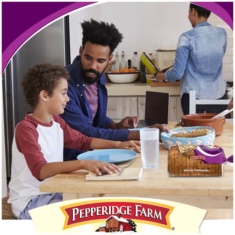 Pepperidge Farm Raisin Cinnamon Swirl Breakfast Bread, Delicious 16oz Loaf