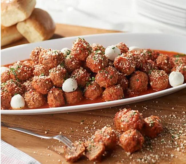 Mama Mancini's Authentic Italian Beef Meatballs with Savory Sauce, 1 lb 6 oz