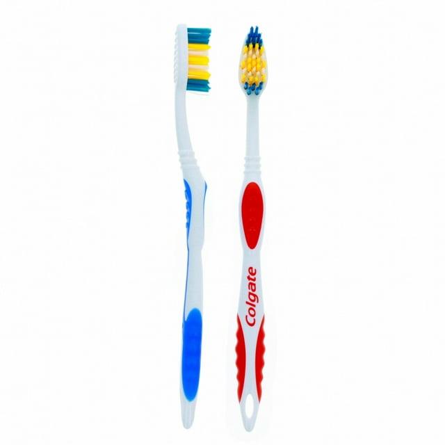 Colgate Gentle Soft Bristle Toothbrush 2-Pack, Individually Wrapped for Freshness