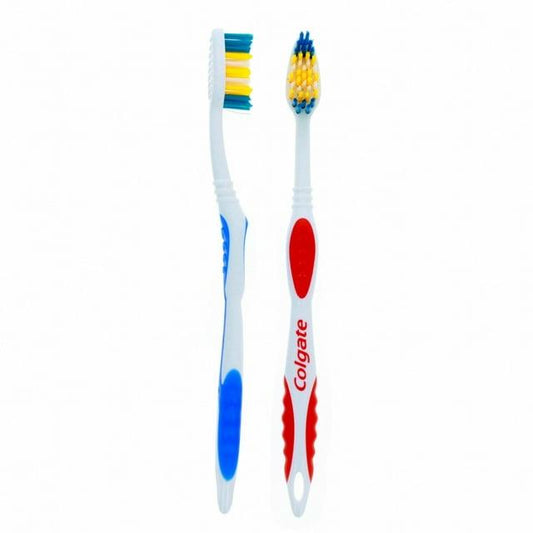 Colgate Gentle Soft Bristle Toothbrush 2-Pack, Individually Wrapped for Freshness