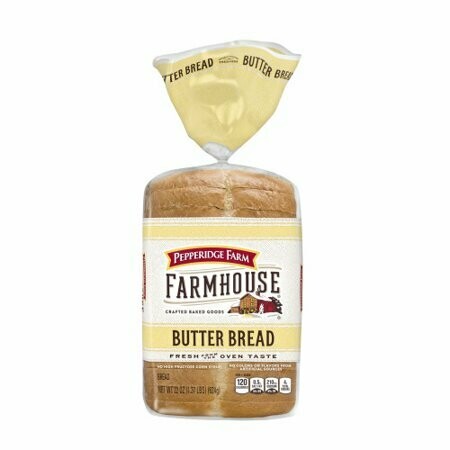 Pepperidge Farm Farmhouse Rich Butter Bread – Soft, Golden Slices for Delicious Meals