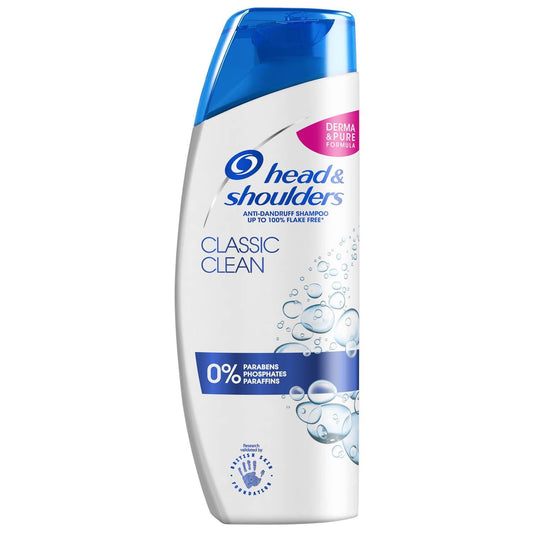 Head & Shoulders Classic Clean Anti-Dandruff Shampoo - Flake-Free Scalp Care