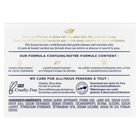Dove Gentle Hypoallergenic Sensitive Skin Beauty Bar with 1/4 Moisturizing Cream