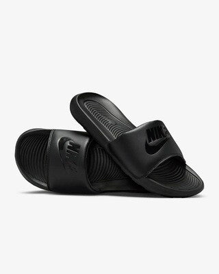 Nike Victori One Black Shower Slides: Cushioned Comfort for Post-Workout Recovery