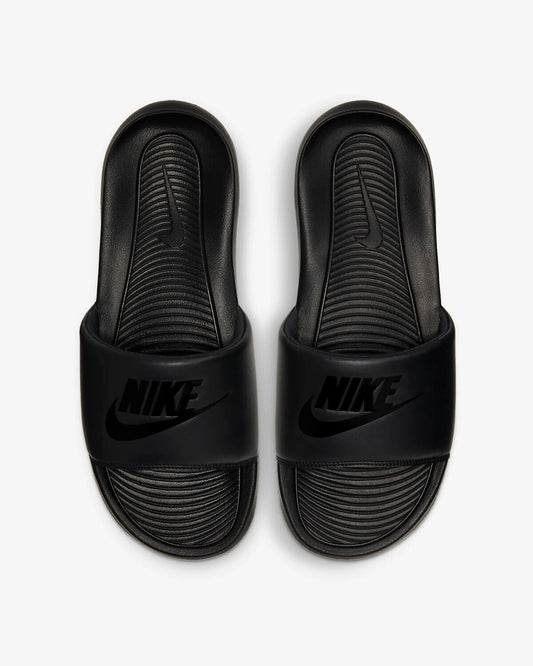 Nike Victori One Black Shower Slides: Cushioned Comfort for Post-Workout Recovery