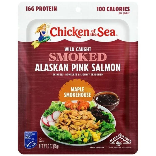 Delicious Maple Smokehouse Pink Salmon: Wild-Caught, Flavorful, and Ready-to-Eat