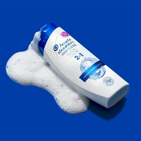 Head & Shoulders Classic Clean Anti-Dandruff Shampoo - Flake-Free Scalp Care