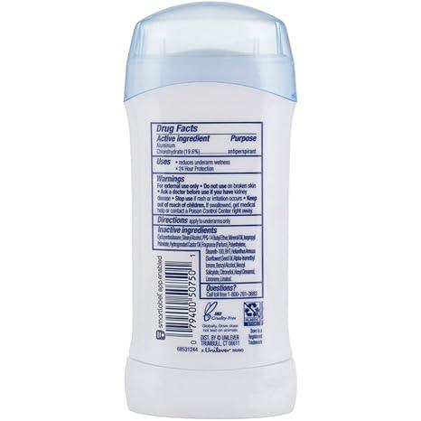 Dove Invisible Solid Antiperspirant Deodorant Fresh 24hr Protection, 2.6 oz