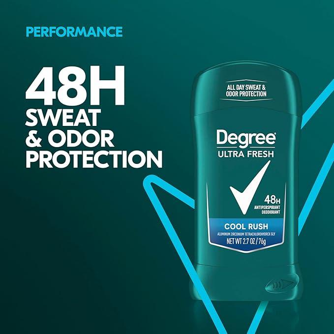 Degree Cool Rush Dry Protection Deodorant Stick - 48HR Sweat Odor Defense