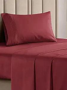 Silky Soft Twin Microfiber 3-Piece Sheet Set - Cooling, Deep Pocket Comfort