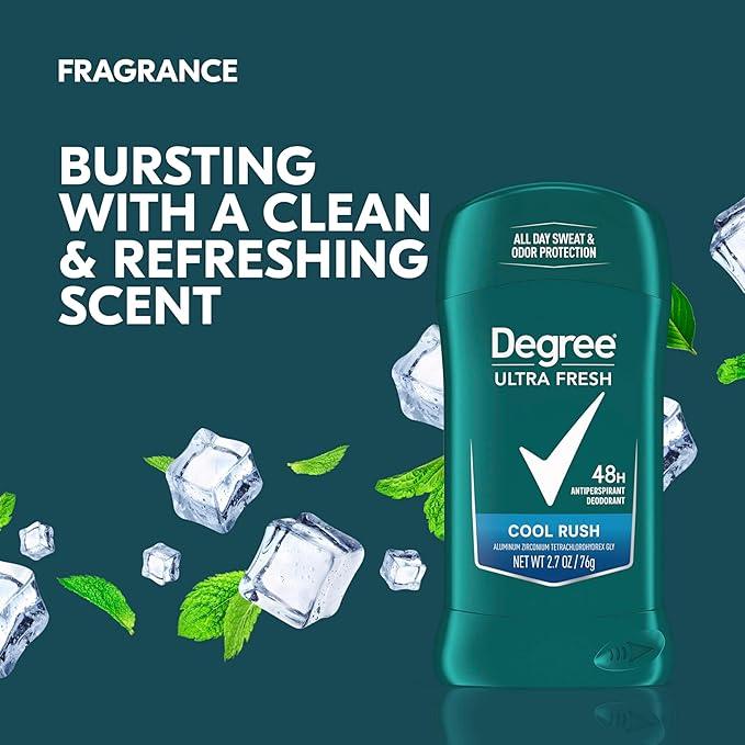 Degree Cool Rush Dry Protection Deodorant Stick - 48HR Sweat Odor Defense