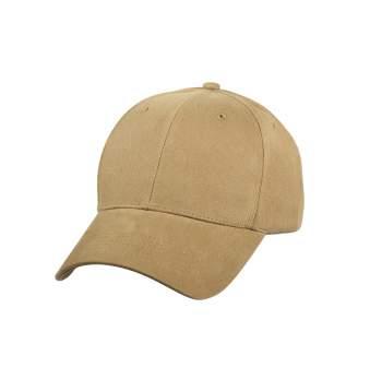 Rothco Solid Low Profile Cotton Twill Baseball Cap Adjustable Strap
