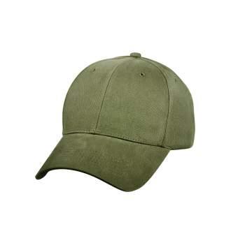Rothco Solid Low Profile Cotton Twill Baseball Cap Adjustable Strap