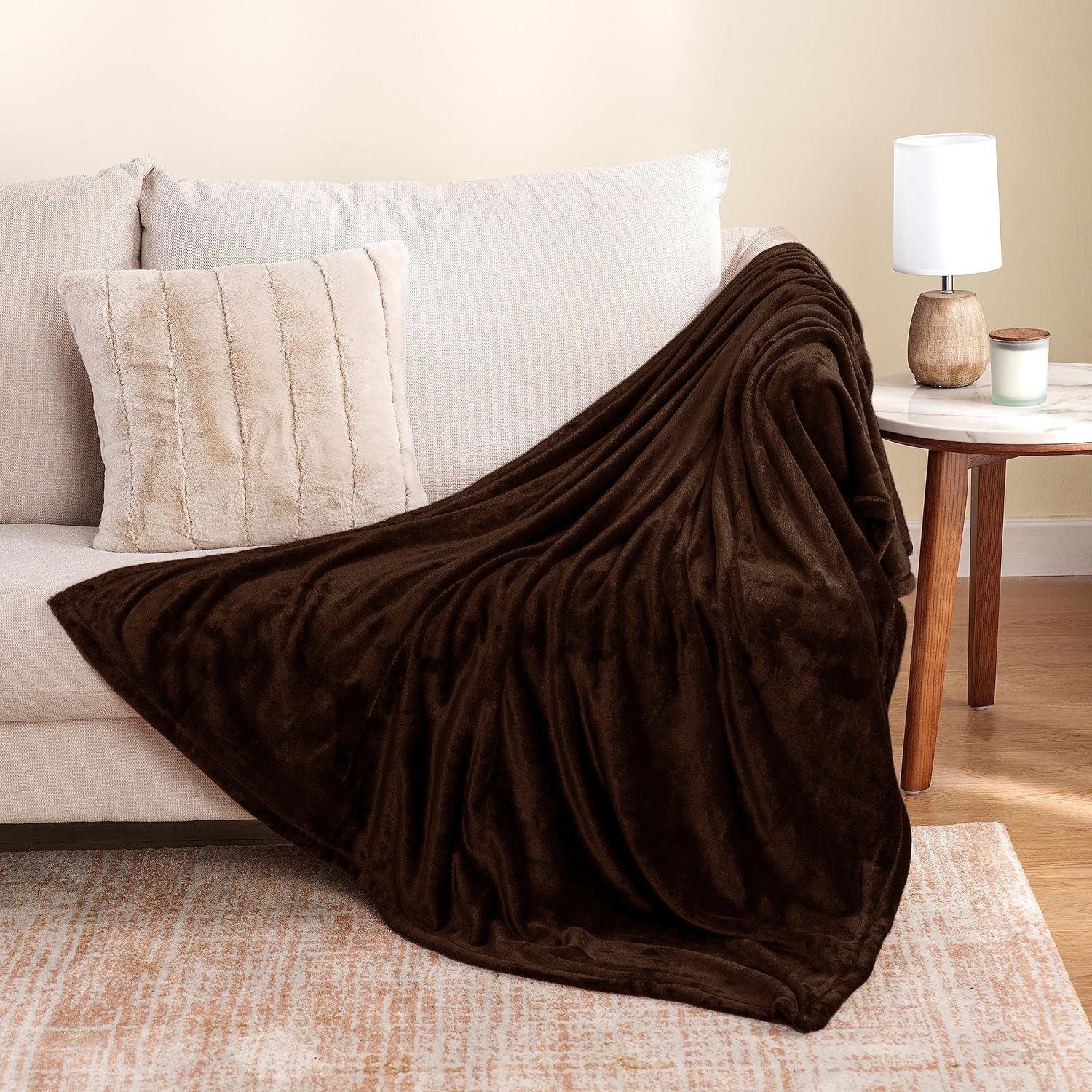 Premium Fire Retardant Fleece Twin Blanket - Cozy, Safe, and Durable