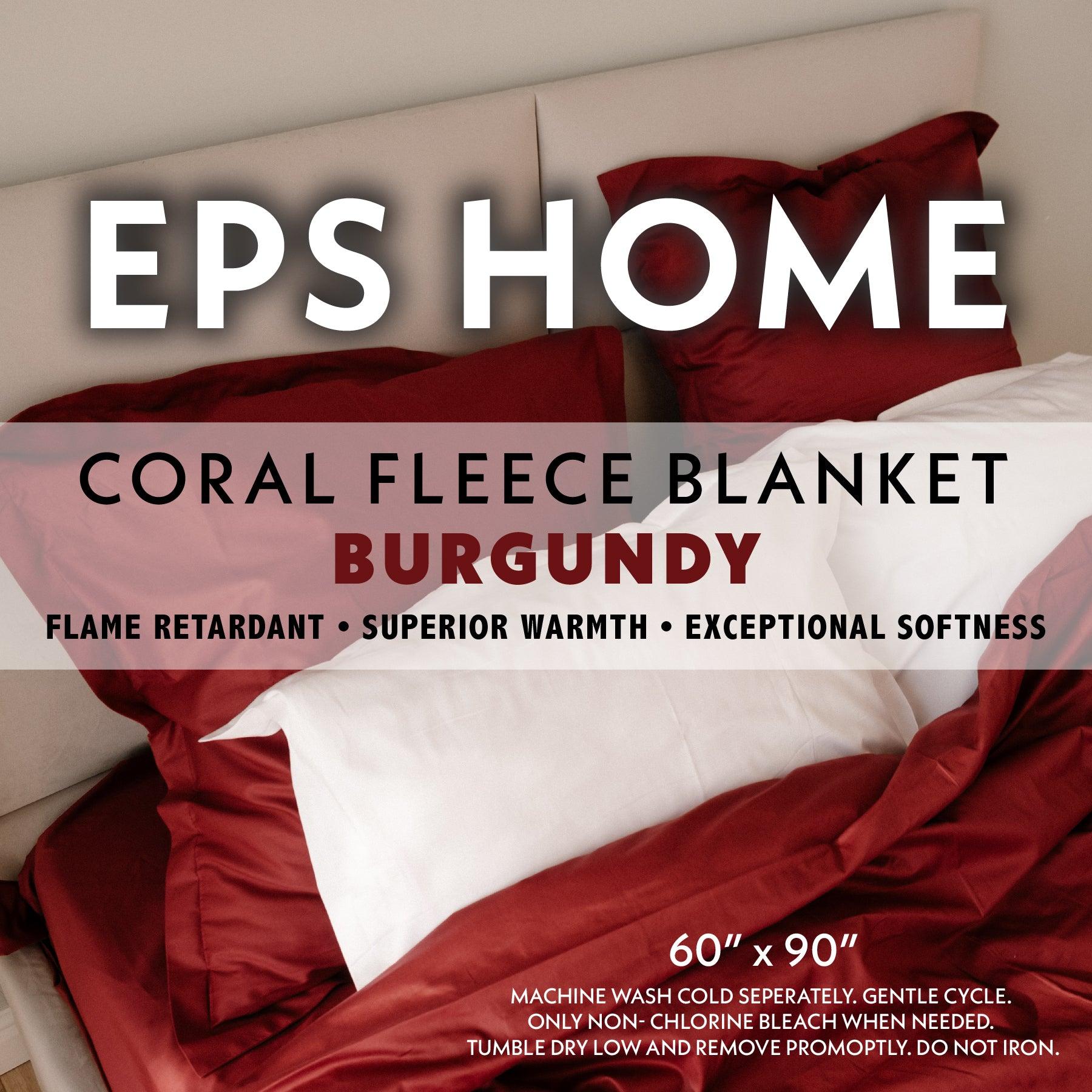 Premium Fire Retardant Fleece Twin Blanket - Cozy, Safe, and Durable