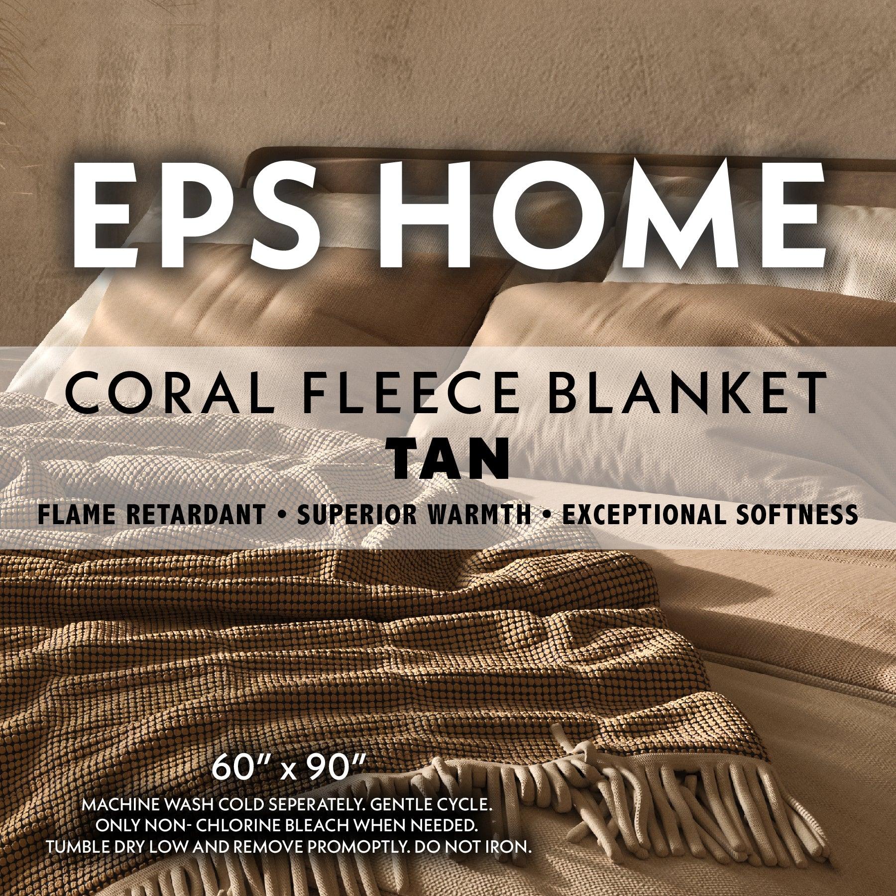 Premium Fire Retardant Fleece Twin Blanket - Cozy, Safe, and Durable