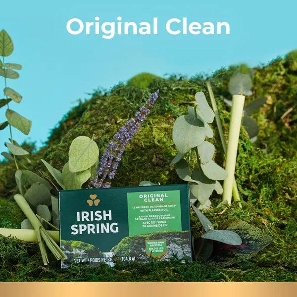 Irish Spring Original Bar Soap: Invigorating Fresh Cleanse for Daily Use