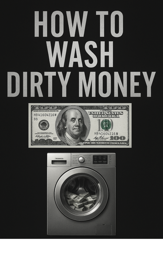 HOW TO WASH DIRTY MONEY