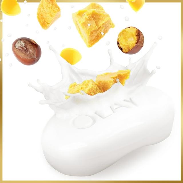 Olay Ultra Moisture Shea Butter Beauty Bar Soap for Radiant, Smooth Skin