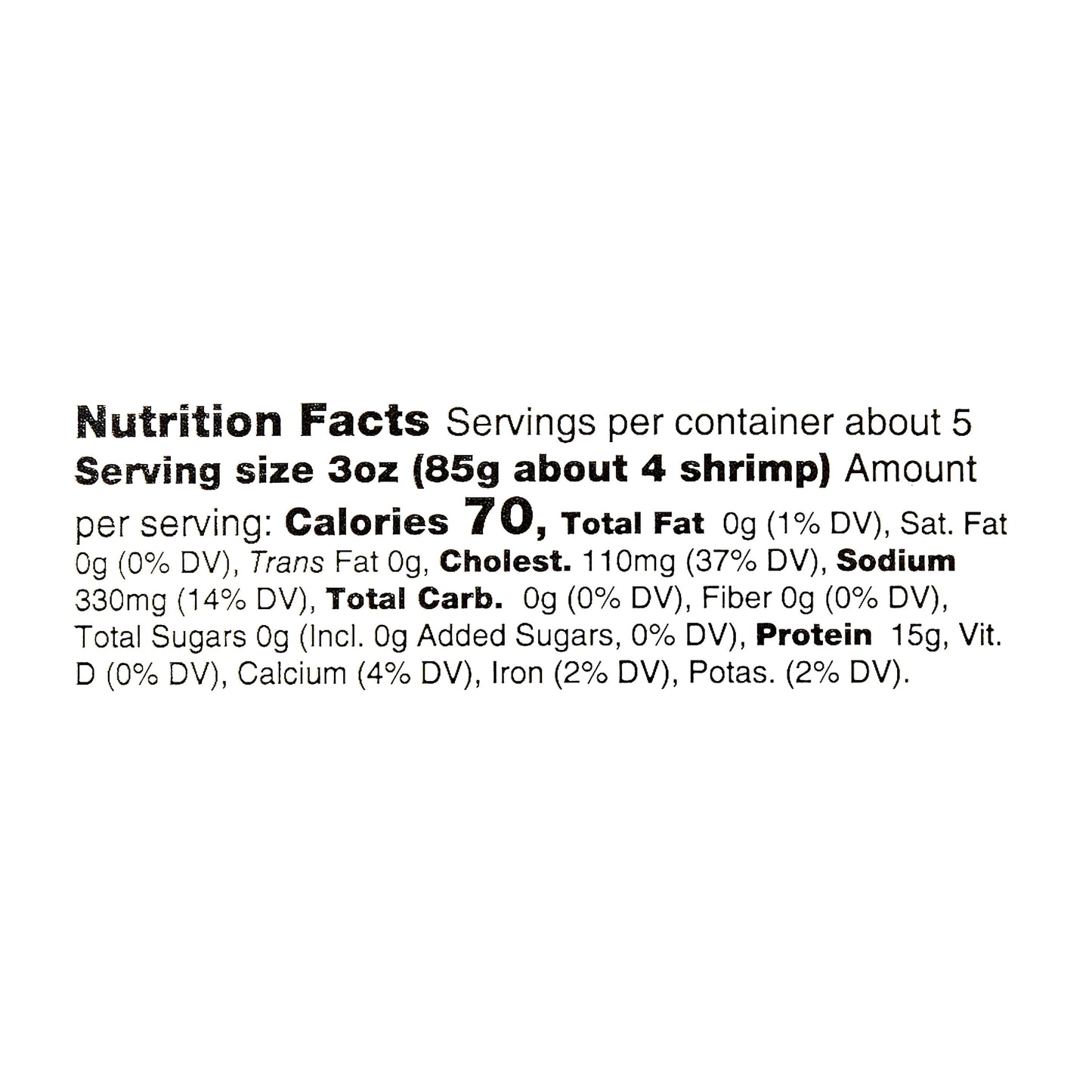 Premium Colossal Cooked Shrimp: Peeled, Deveined, Tail-On, 1 lb Bag