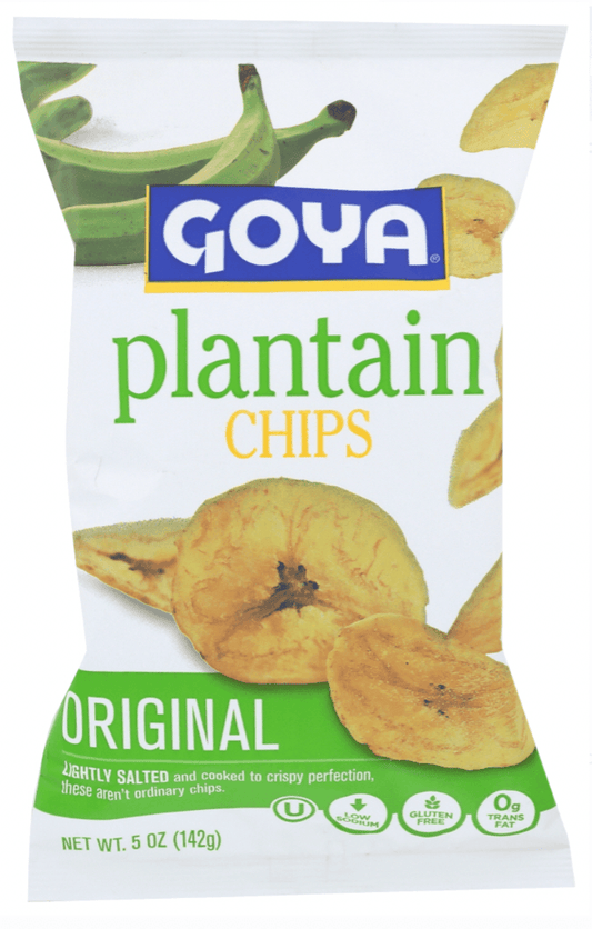 Goya Authentic Crispy Plantain Chips: Savory, Gluten-Free Latino Snack Delight