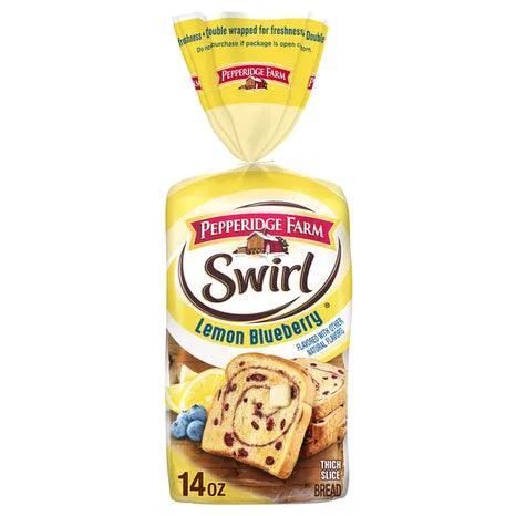 Pepperidge Farm Lemon Blueberry Swirl Bread - Sweet, Thick-Sliced Perfection