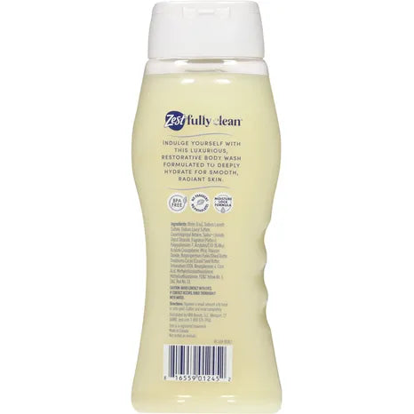 Zest Cocoa Butter Shea Body Wash: Hydrating, Nourishing, Silky Smooth Skin