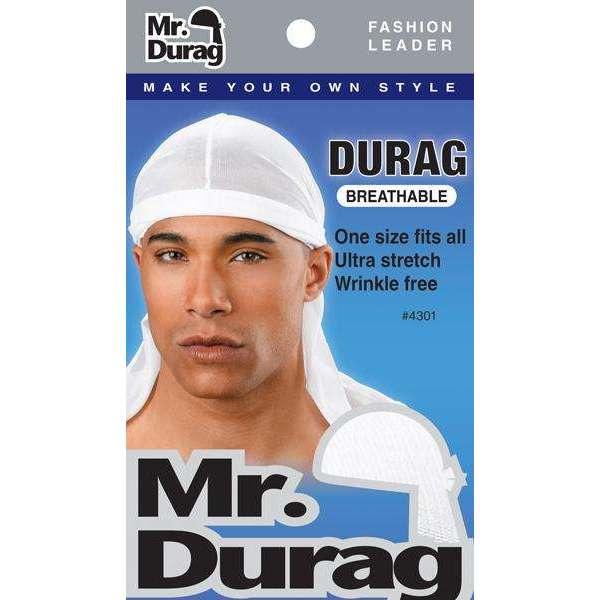 Mr. Durag Premium Stretch Fabric Wave Cap for Smooth Hair Waves