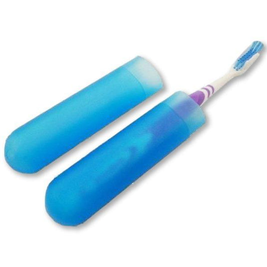 Compact Travel Toothbrush Holder Case Durable Plastic Hygiene Protector