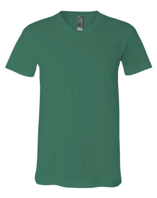 Soft Blend V-Neck Colored T-Shirt for Men, Moisture-Wicking, Everyday Comfort